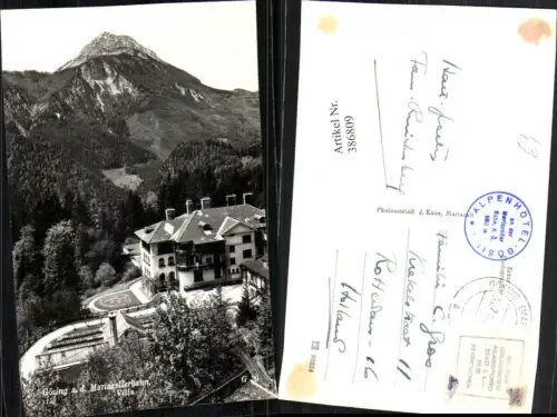 386809,Gösing an d. Mariazellerbahn Villa Bergkulisse