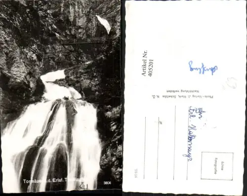 405201,Tormäuer an d. Erlaf Erlauf b. Gaming Trefflingfall Wasserfall