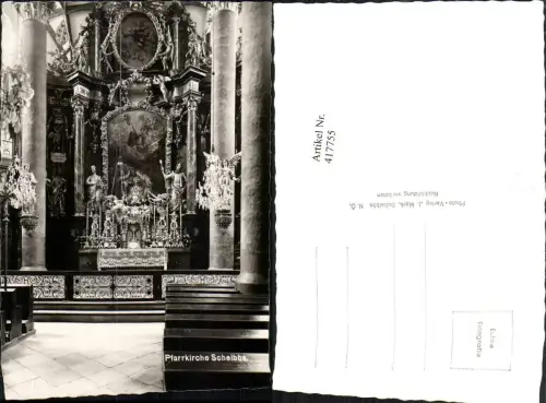 417755,Scheibbs Pfarrkirche Kirche Innenansicht