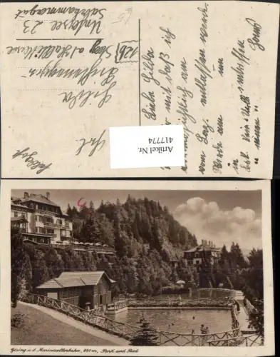 417774,Gösing an d. Mariazellerbahn Park u. Bad