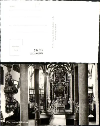 417782,Scheibbs Pfarrkirche Kirche Innenansicht