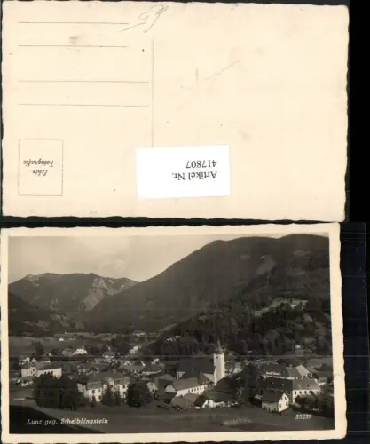 417807,Lunz am See Totale geg. Scheiblingstein