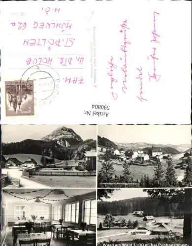 590804,Mehrbild Ak Wastl a. Wald b. Puchenstuben