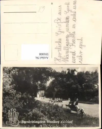 591008,Foto Ak Jugenderholungsheim Wieselburg a. d. Erlauf