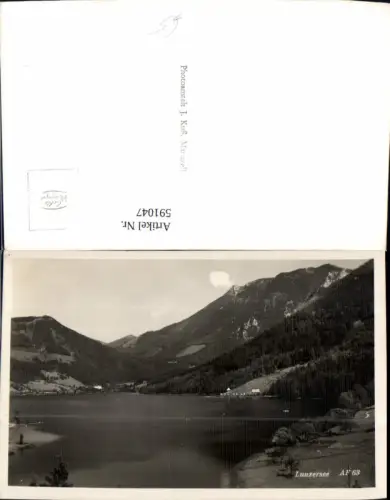 591047,Foto Ak Lunzersee Lunz a. See