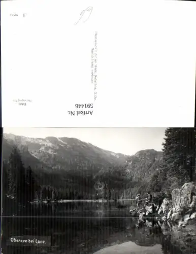 591446,Foto Ak Obersee b. Lunz Lunz a. See