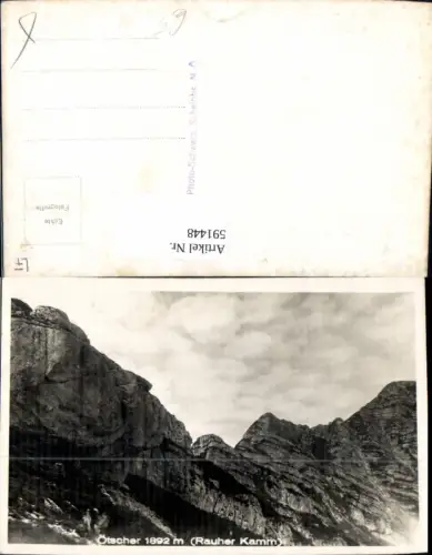 591448,Foto Ak Ötscher Rauher Kamm Lackenhof Gaming
