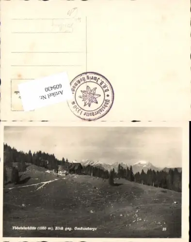 609430,Ybbstalerhütte bei Göstling an der Ybbs