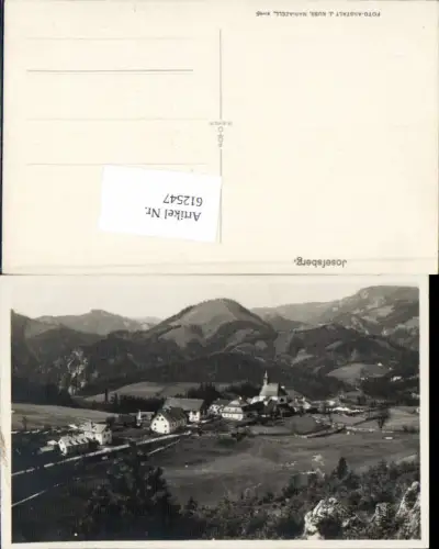 612547,Josefsberg bei Wienerbruck am Ötscher 1925