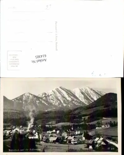 614305,Mitterbach m. d. Zellerhütte