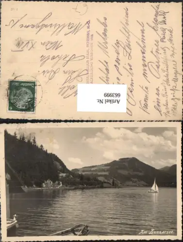 663999,tolle Foto-AK Lunzersee Lunz am See pub Julius Mark