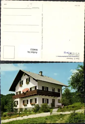 664053,Lackenhof Gaming Haus E. Gebauer