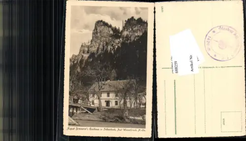 688259 Trübenbach bei Wienerbruck Puchenstuben Gasthaus Sommerer Kienberg Gaming