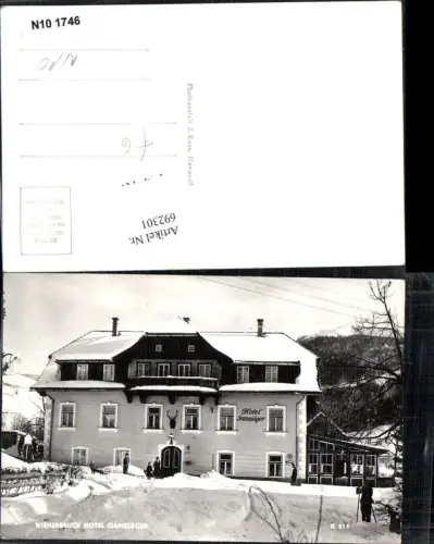 692301 Wienerbruck am Ötscher Puchenstuben Hotel Gamsjäger