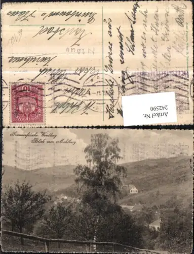 242590,Weidling Blick v. Mühlberg
