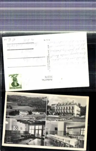 313578,Mehrbild Ak Dörfl b. Kasten Erholungsheim Speisesaal Tagesraum