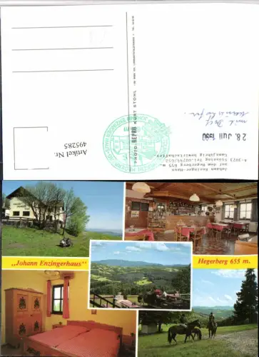 495285,Stössing Hegerberg Johann Enzinger Haus Mehrbildkarte
