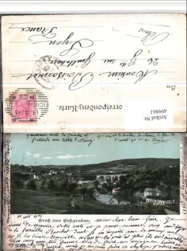 499861,Gruß aus Eichgraben Teilansicht Viadukt