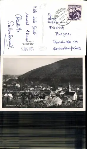 561583,Foto Ak Purkersdorf b. Wien Ansicht