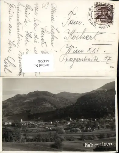 614226,tolle Foto-AK Rabenstein an der Pielach
