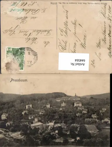 644564,Pressbaum bei Wien pub Sperling 2109a