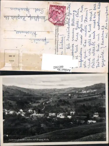 683302 Laaben Brand im Wienerwald