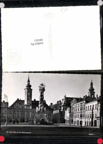 101411,St Pölten Rathausplatz