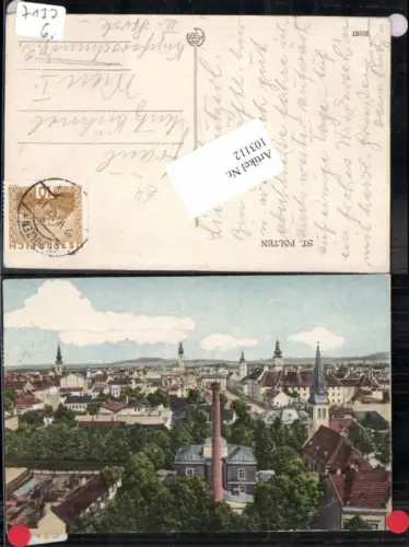 103112,St Pölten Totale m. Häuser Kilophot Nr 20167