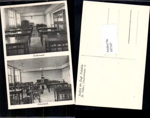107147,St Pölten Institut der Engl. Fräulein Linzerstrasse Zeichensaal Arbeitssaal