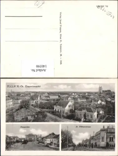 140390,Tulln Hauptplatz St Pöltnerstrasse 1929