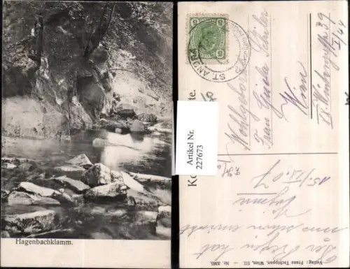 227673,Hagenbachklamm Klamm Partie b. St. Andrä-Wördern