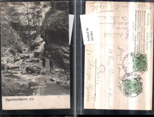 291461,Hagenbachklamm Klamm Partie b. St. Andrä-Wördern