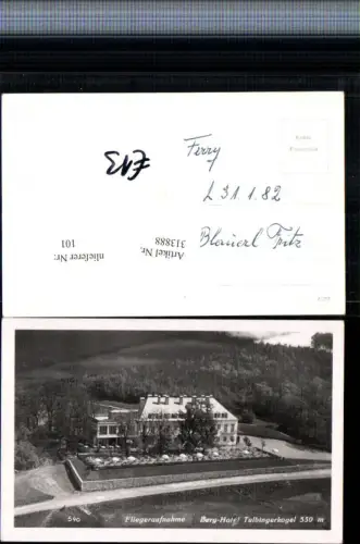 313888,Berg-Hotel Tulbingerkogel Tulbing Fliegeraufnahme
