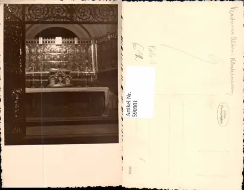 590901,Foto Ak Klosterneuburg Altar Kirche Innen