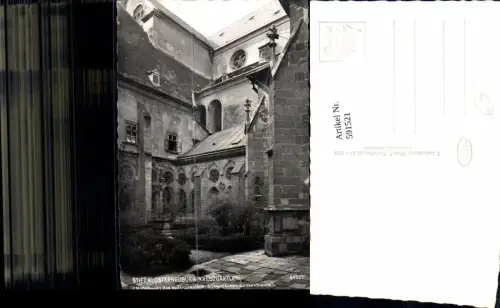 591521,Foto Ak Stift Klosterneuburg Kreuzgärtlein