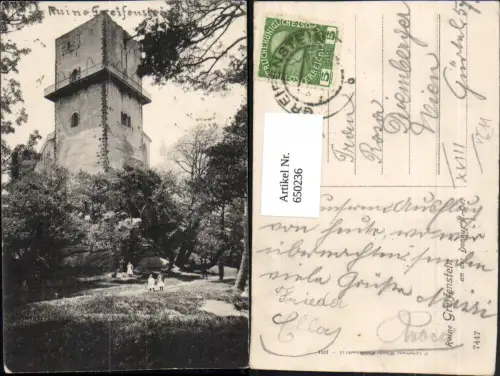 650236,Ruine Greifenstein a. d. Donau St. Andrä-Wördern pub P. Ledermann 7447