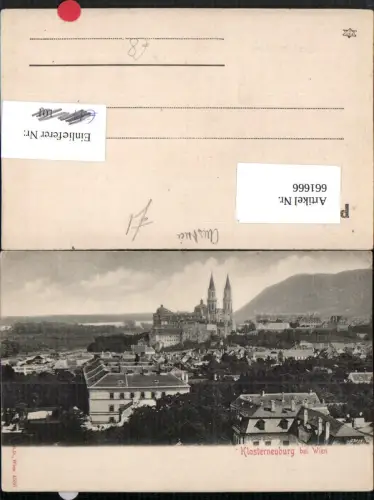 661666,Klosterneuburg b. Wien Ansicht