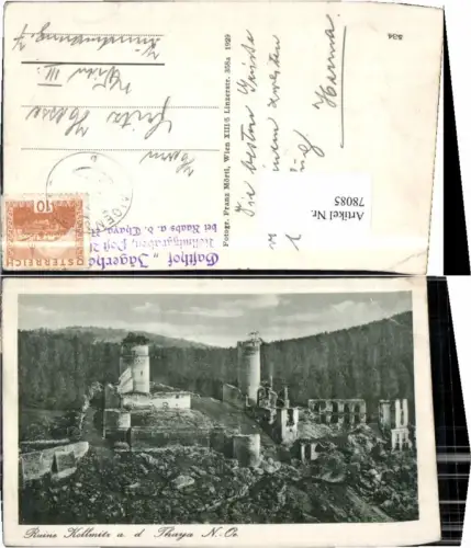 78085,Kollmitz bei Raabs a.d. Thaya 1929