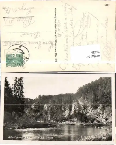 78126,Kollmitzgraben b. Kollmitz Raabs a.d. Thaya