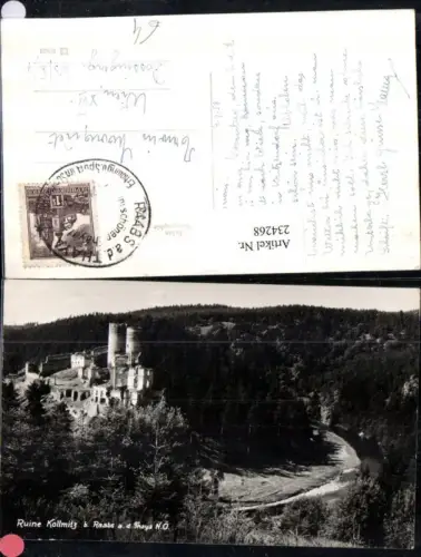 234268,Ruine Kollmitz b. Raabs an d. Thaya