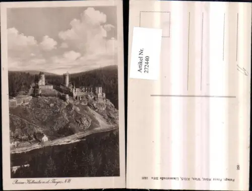 272440,Ruine Kollmitz an d. Thaya b. Raabs