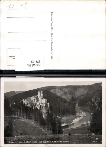 278163,Kollmitzgraben im Tayatale Ruine Kollmitz b. Raabs an d. Thaya