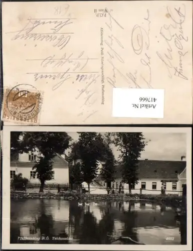 417666,Pfaffenschlag b. Waidhofen an d. Thaya Teich Partie