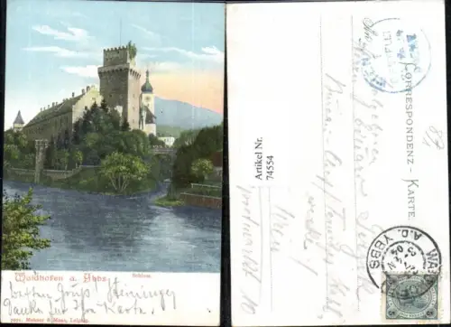 74554,Waidhofen a.d. Ybbs Schloss Detailansicht pub Mehner e Maas 7071