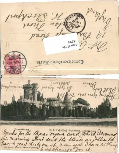 78394,Laxenburg b. Franzensburg 1905