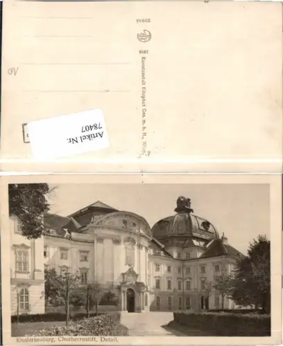78407,Klosterneuburg b. Wien DETAIL Kilophot 1916