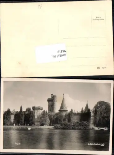 98119,Laxenburg Franzensburg bei Wien Fotokarte