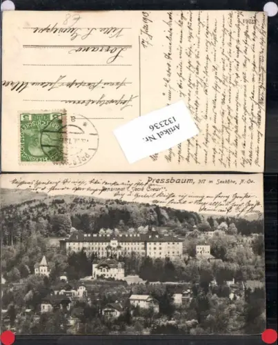 132336,Pressbaum Tullnerbach Totale