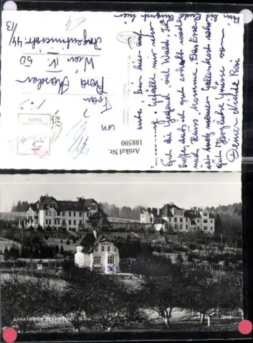 188590,Sanatorium Rekawinkel Totale b. Pressbaum