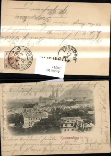 196317,Klosterneuburg b. Wien Teilansicht